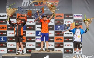 Nico Verhoeven secures impressive Second Place in World Junior Motocross Championship (65cc)