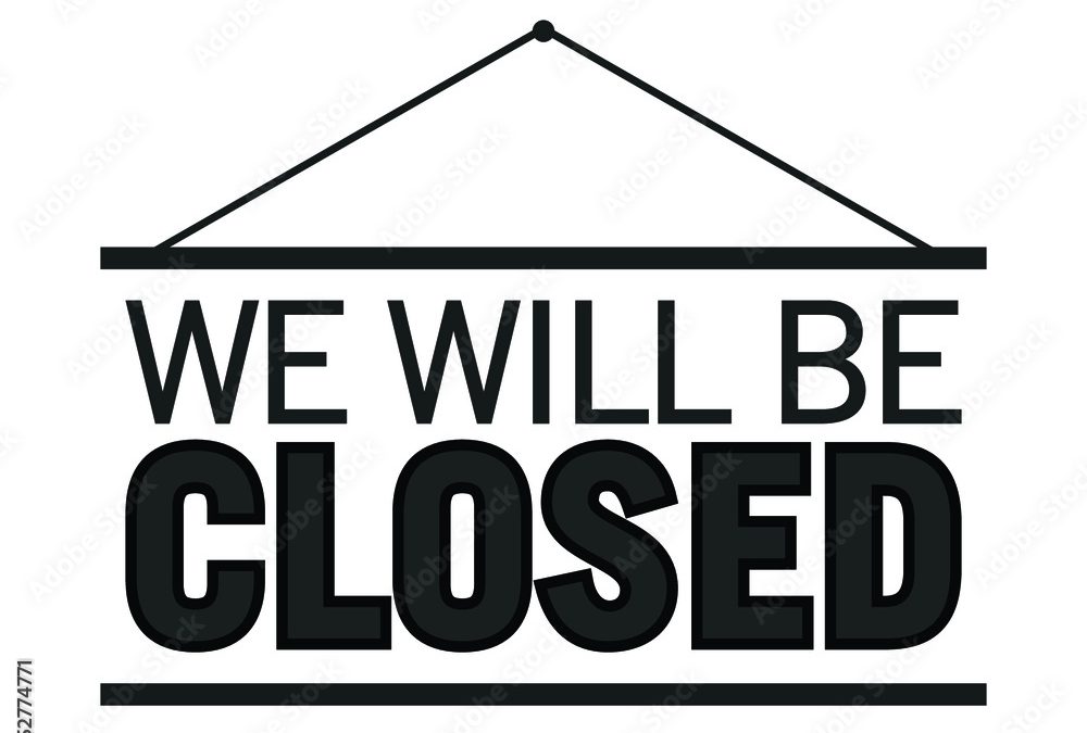 Office Closure on Friday Afternoon (13 December)