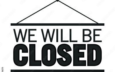 Office Closure on Friday Afternoon (13 December)